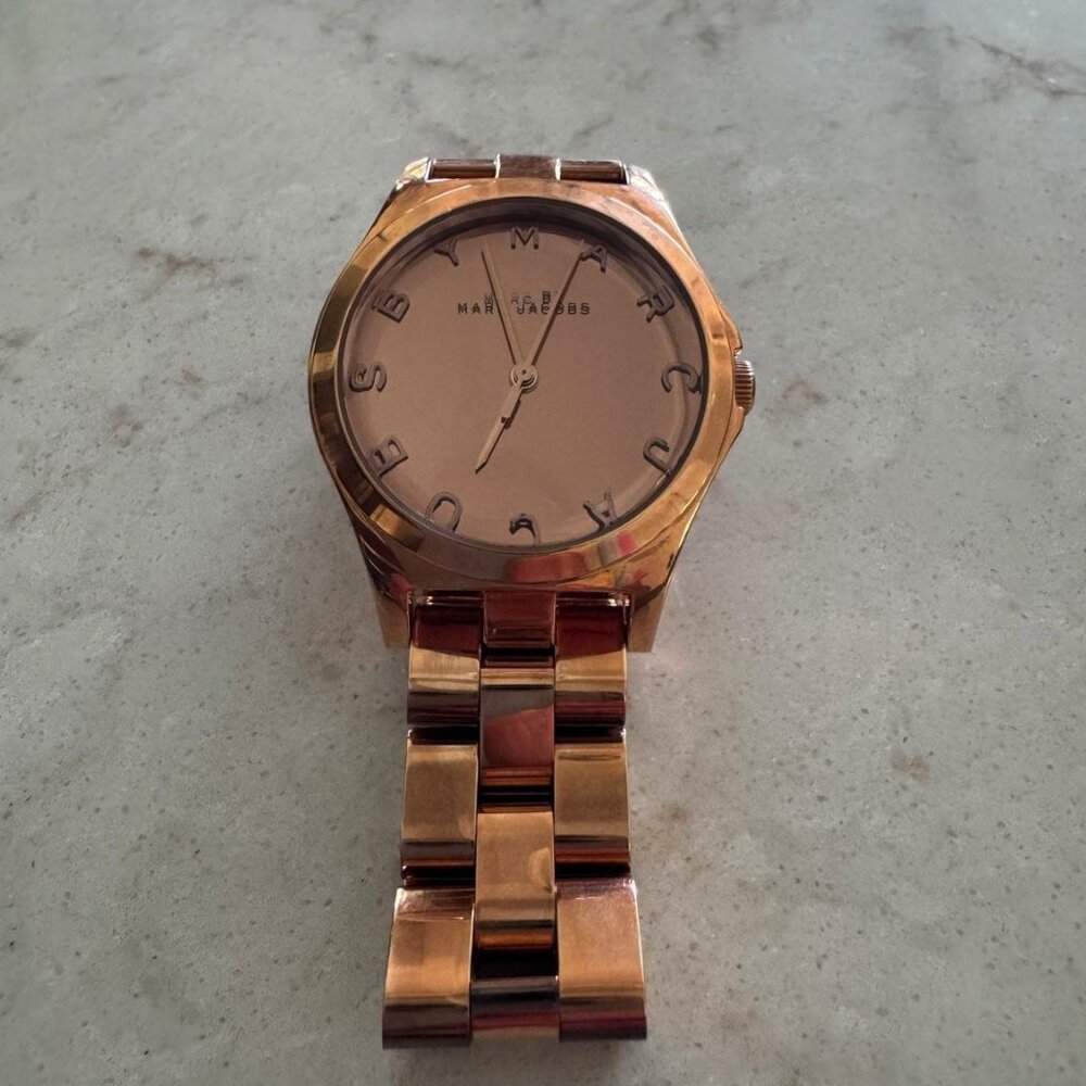 Marc by Marc Jacobs Rose Gold Watch – NWT